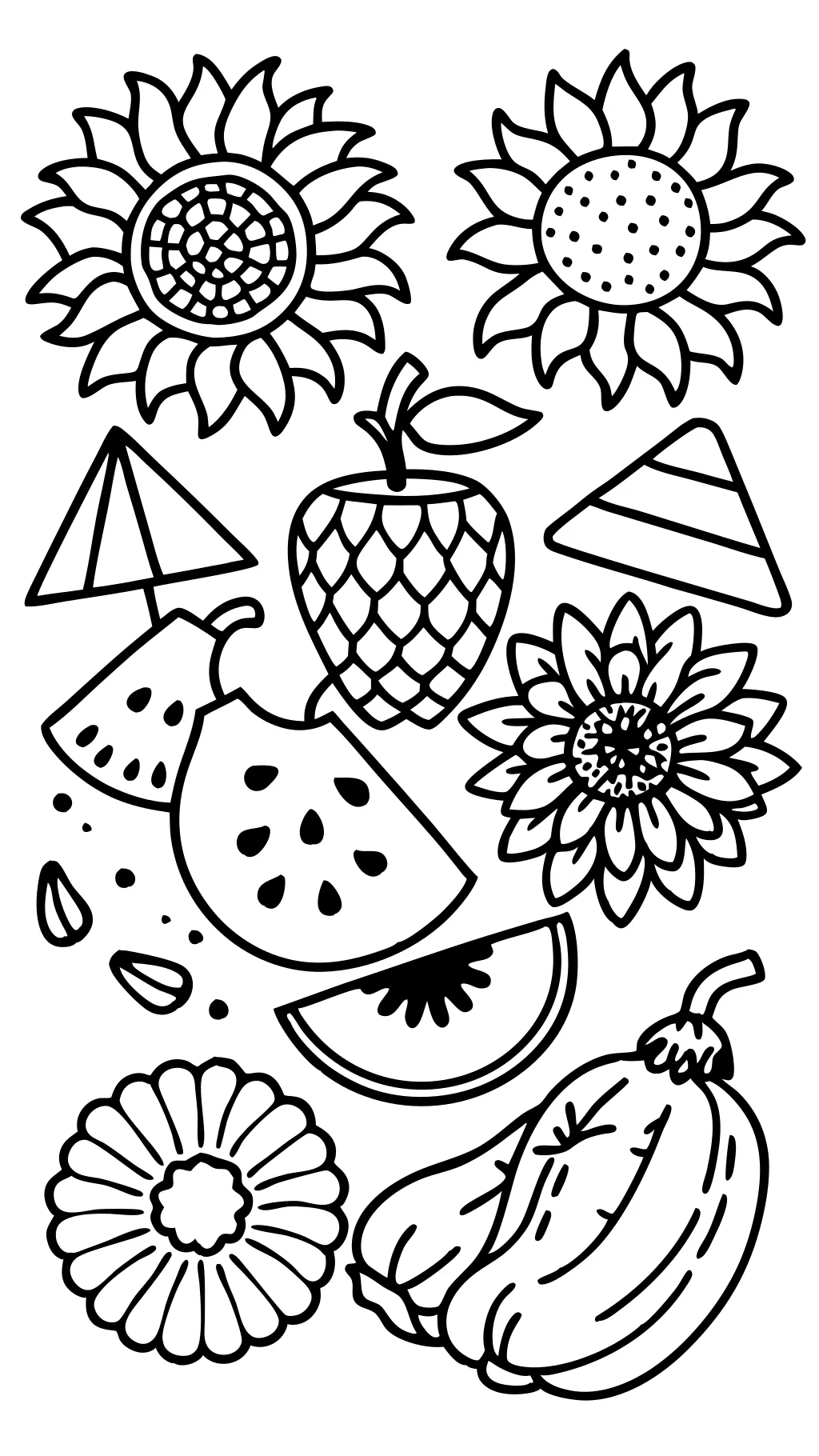 august coloring page